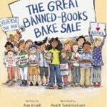 Book cover for The Great Banned-Books Bake Sale by Aya Khalil