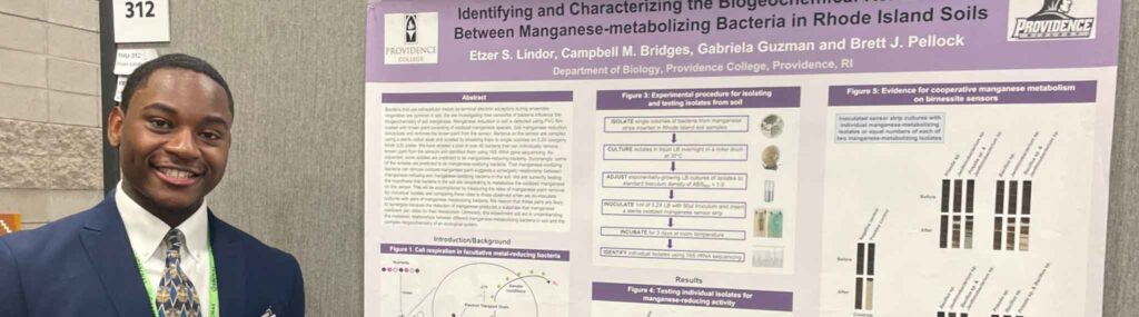 Etzer Lindor at the SACNAS Conference